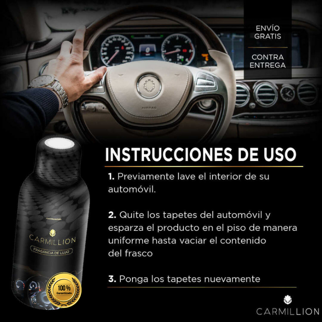 CARMILLION™ - Fragancia de lujo para autos