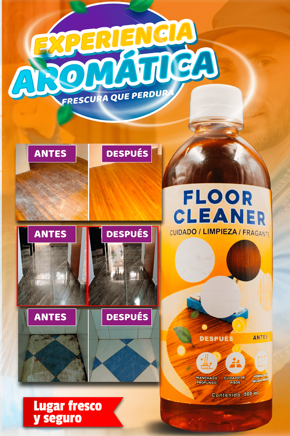 FLOOR CLEANER™ - Limpiador Multiusos Aromatizador