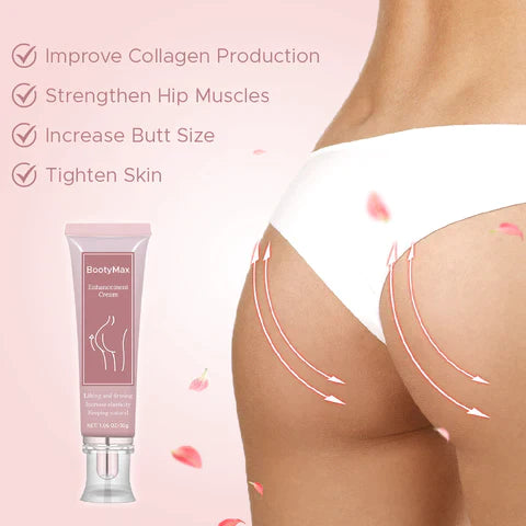 BOOTY MAX PRO® - Aumentador de Glúteos en Crema